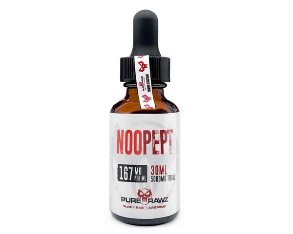 Purerawz' Noopept bottle