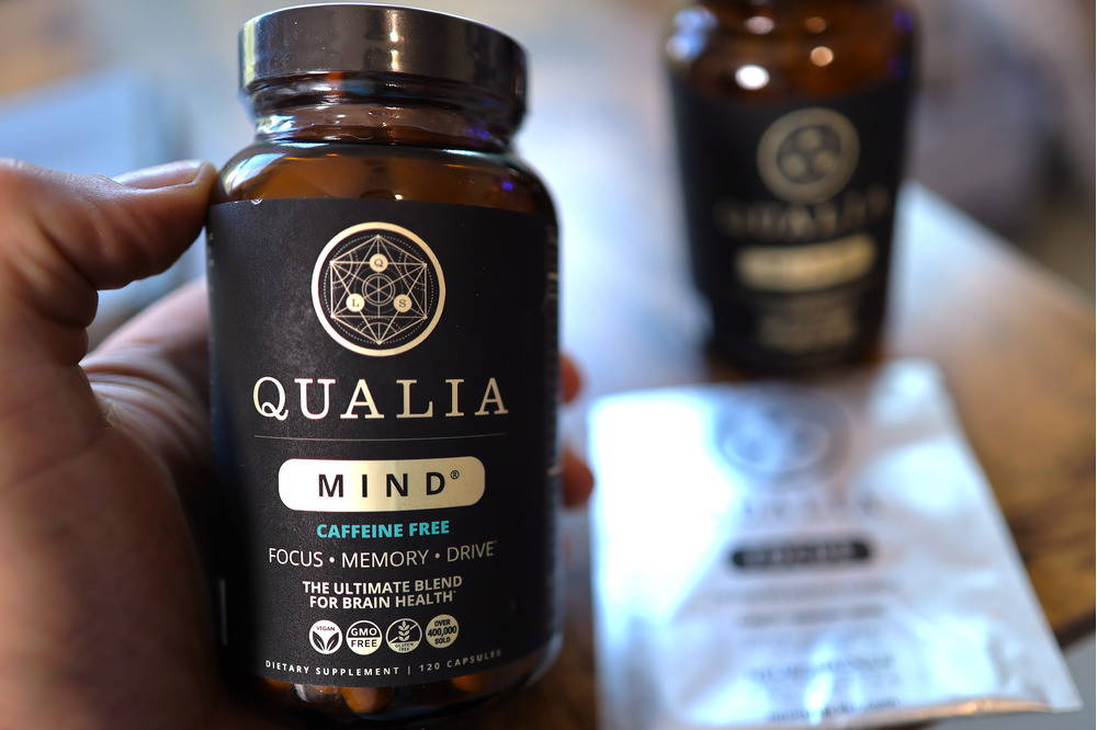Qualia Mind Caffeinefree Closeup product image