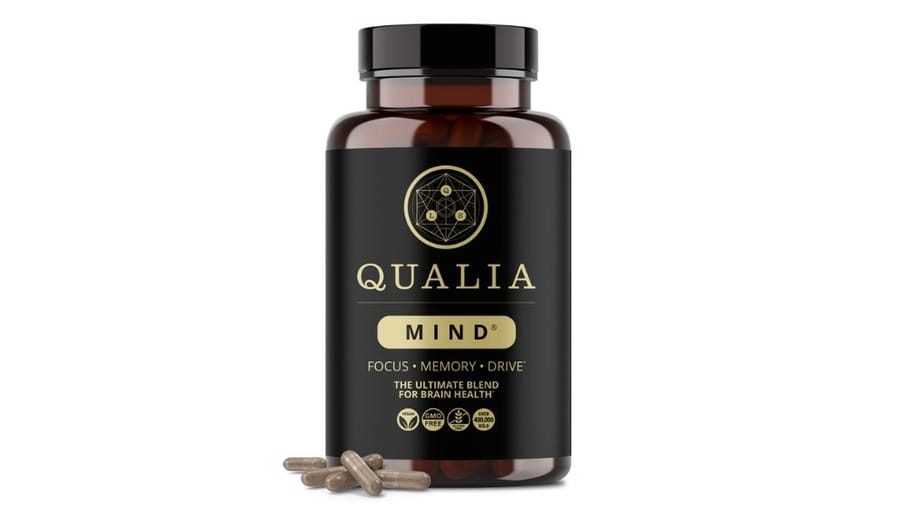 Qualia Mind 2.0 nootropic supplement bottle