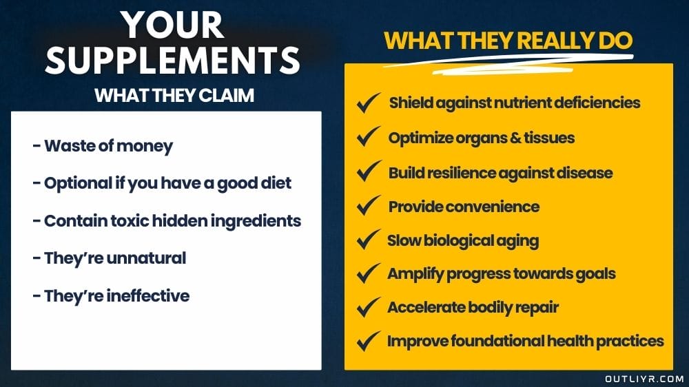 Reasons To Take Supplements
