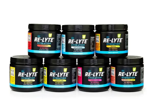 Redmond Re-Lyte hydration electrolyte powder jars product photo