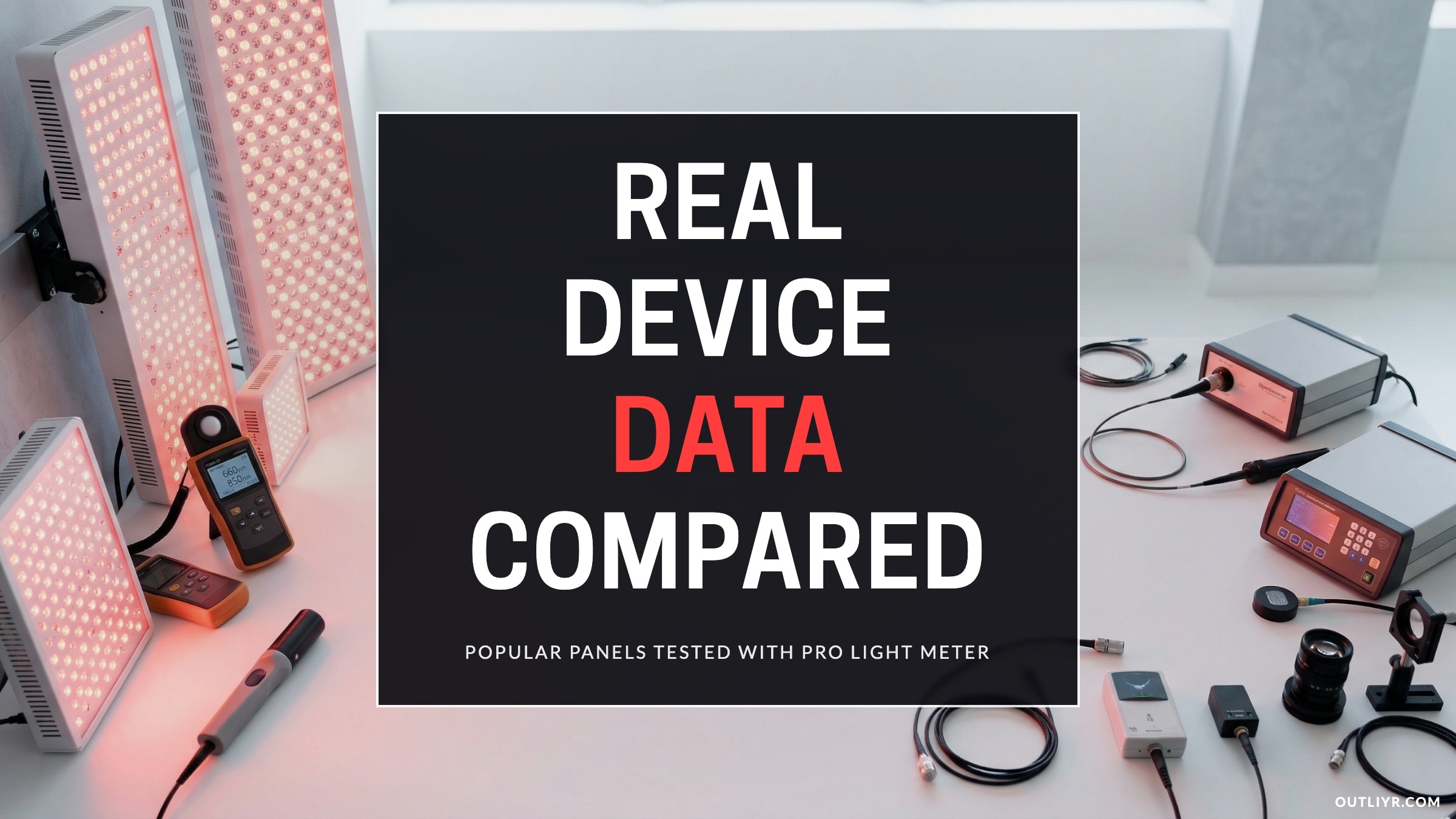 Light Therapy Device Comparison Database - Real Device Data Compared