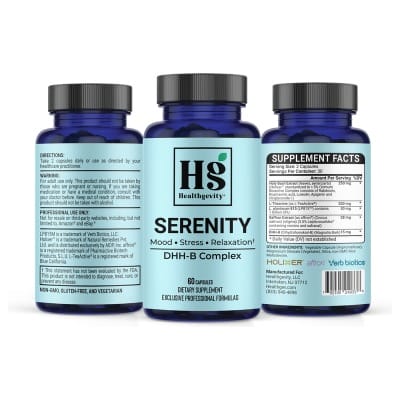 Healthgevity Serenity calm focus supplement