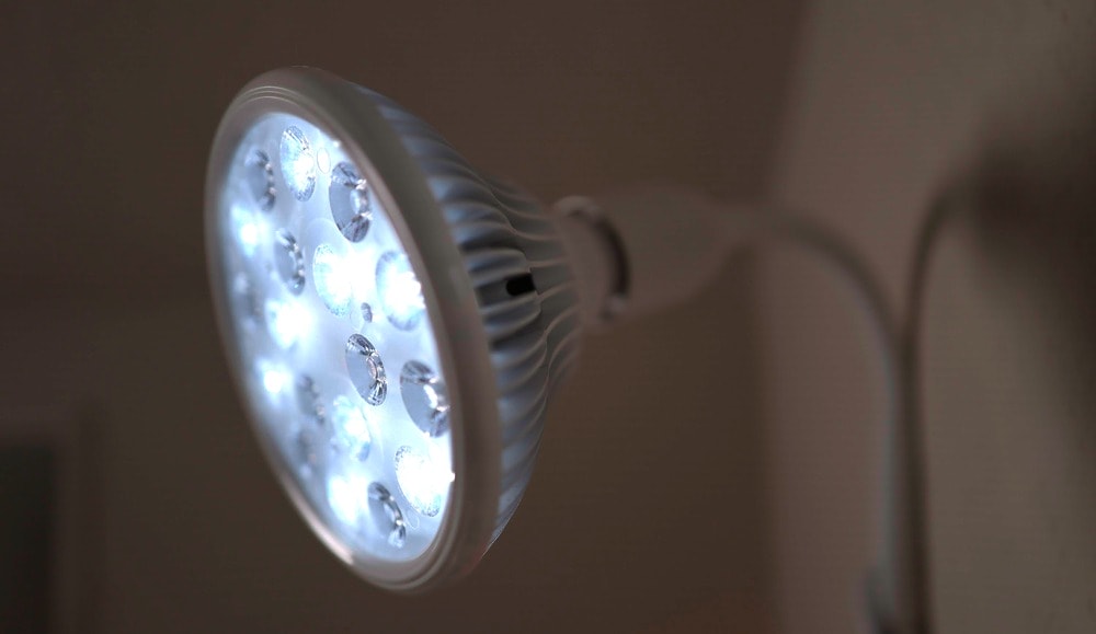 SOL bioBulb full-spectrum E26 light bulb emitting warm natural sunlight spectrum