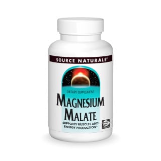 Source Naturals Magnesium Malate 1250mg supplement bottle