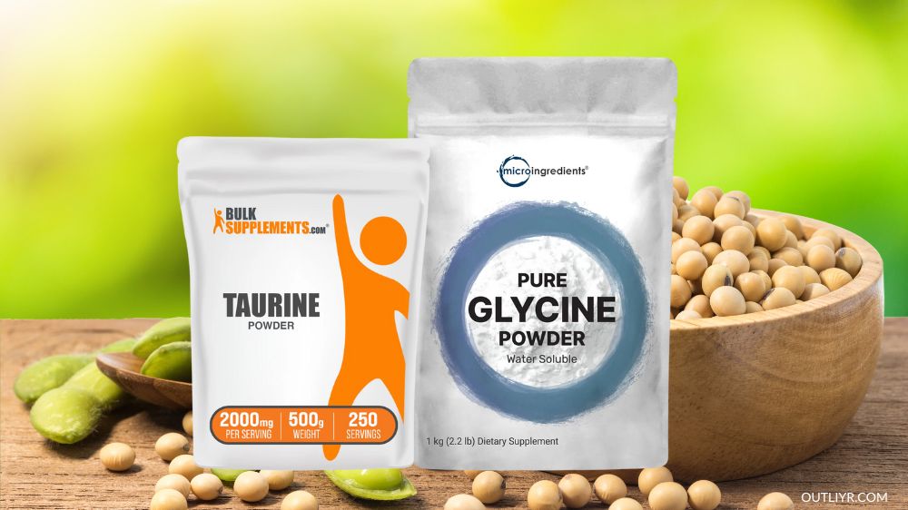 taurine-and-glycine-supplements-img My top picks: Bulk Supplements Taurine Powder and Micro Ingredients Pure Glycine Powder