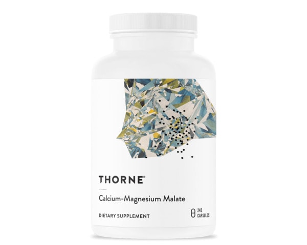 Thorne Calcium-Magnesium Malate supplement bottle