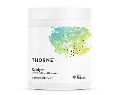 Thorne Catalyte NSF certified electrolyte powder jar product photo