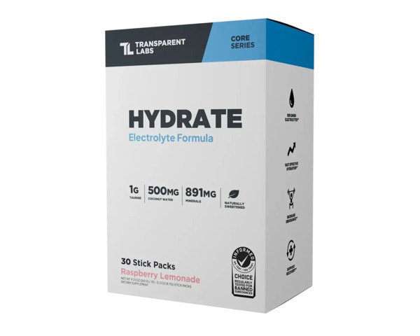 Transparent Labs Hydrate
