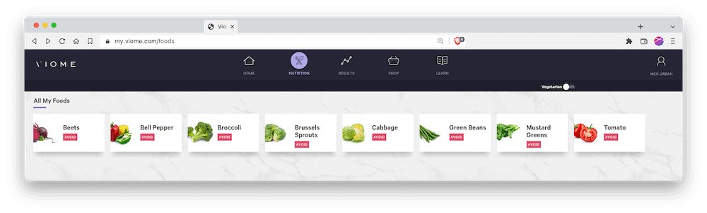 Viome Avoid Health Superfoods product image